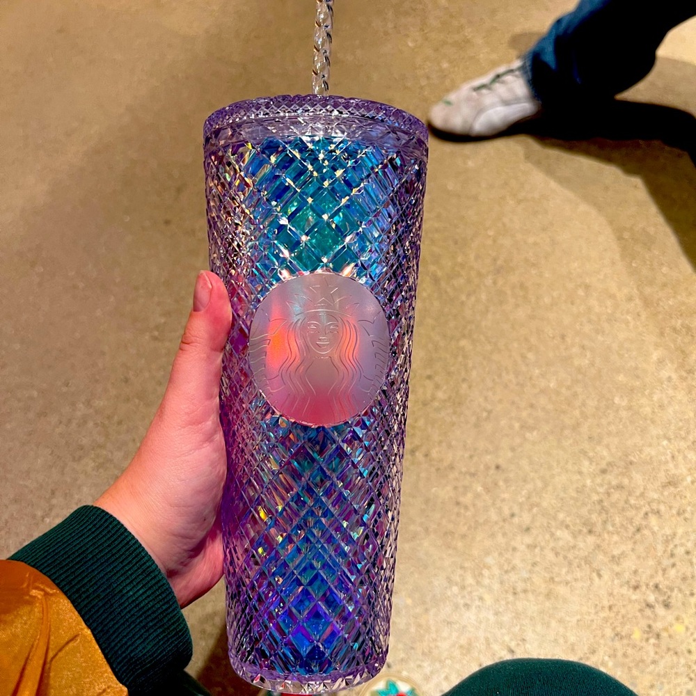 Starbucks Winter Tumbler Crystal Cup